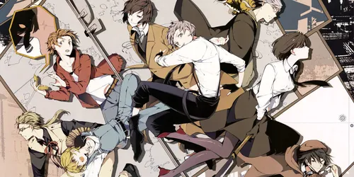 Portada de la franquicia Bungou Stray Dogs