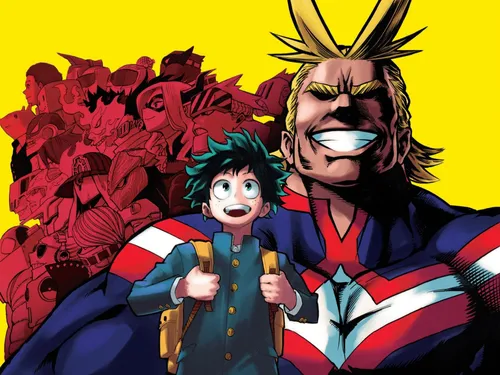 Portada de la franquicia Boku no Hero Academia